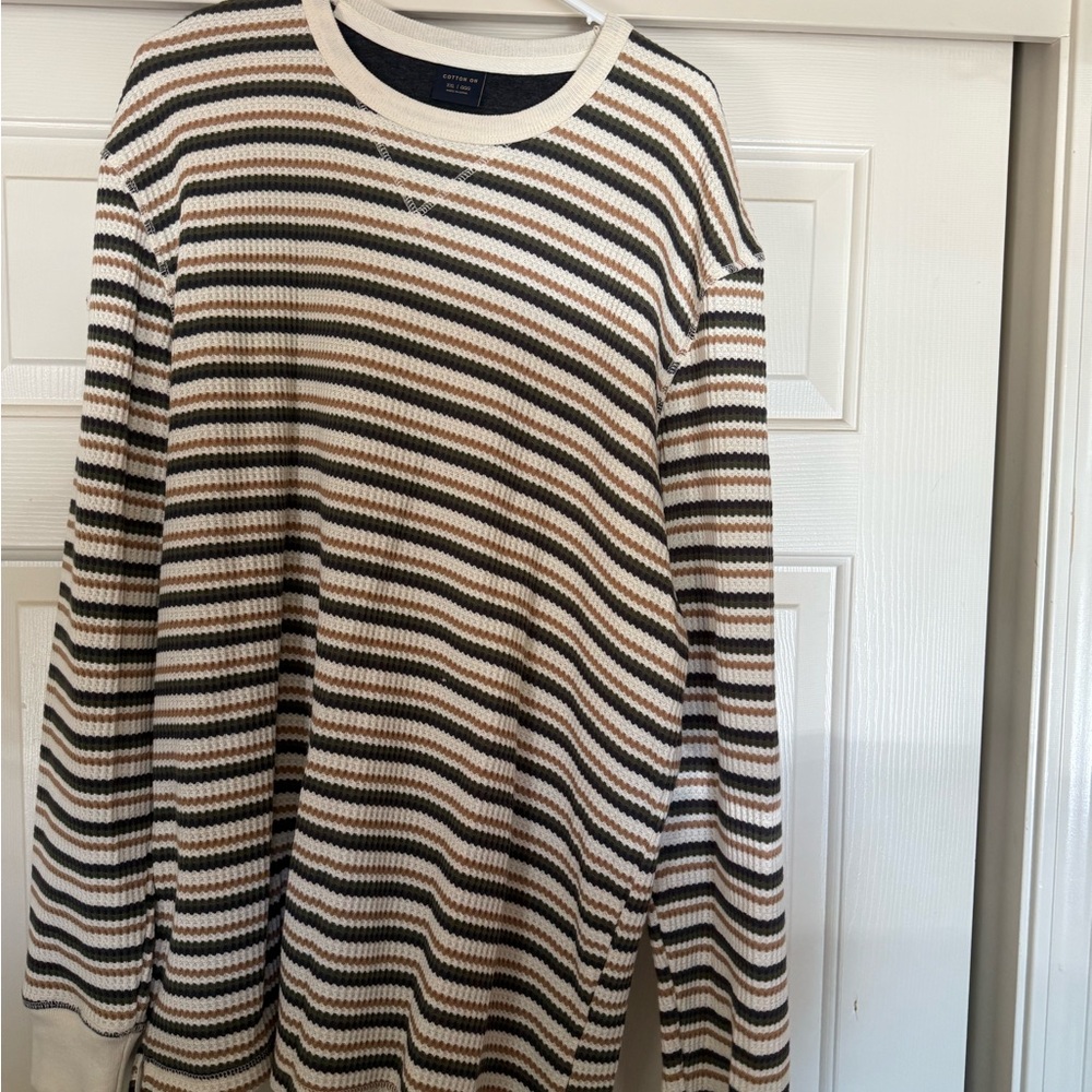 Cotton On Striped Knit Top